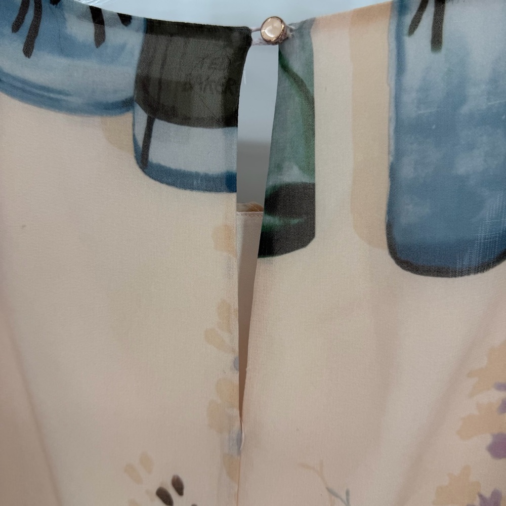 Ted Baker London CHELSIE Water Bottle Print Dress Size 1, XS - Picture 6 of 14